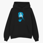 Толстовка худи оверсайз