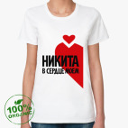 Женская футболка органик