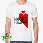 Мужская футболка органик