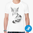 Мужская спортивная футболка