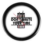 Часы (без цифр)