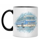 Кружка двухцветная