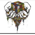 Кубик Рубика в руках