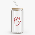 Банка с бамбуковой крышкой