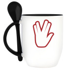 Кружка с ложкой