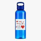 Прозрачная спортивная бутылка