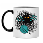 Кружка двухцветная