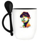 Кружка с ложкой