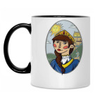 Кружка двухцветная