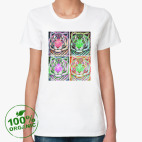 Женская футболка органик