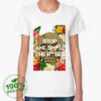 Женская футболка органик