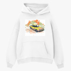 Толстовка худи оверсайз