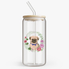 Банка с бамбуковой крышкой