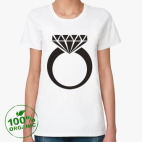 Женская футболка органик