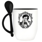 Кружка с ложкой