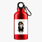 Металлическая бутылка 400 мл UV-DTF