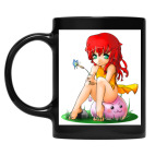 Кружка цветная UV-DTF