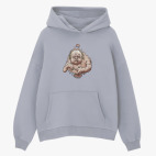 Толстовка худи оверсайз