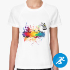 Женская спортивная футболка