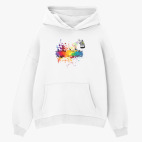 Толстовка худи оверсайз