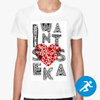 Женская спортивная футболка