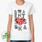Женская футболка органик