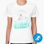 Женская спортивная футболка