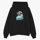 Толстовка худи оверсайз