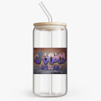 Банка с бамбуковой крышкой