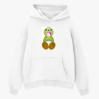 Толстовка худи оверсайз