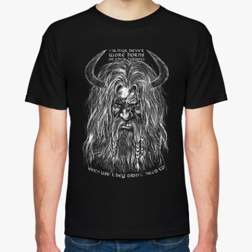 Футболка с принтом Викинг