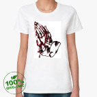 Женская футболка органик