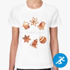 Женская спортивная футболка