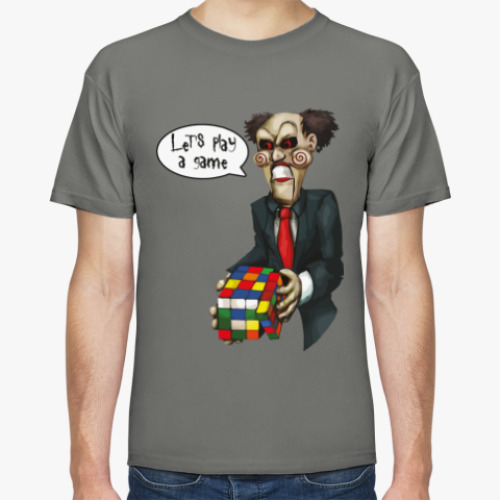 Футболка Пила и Кубик Рубика