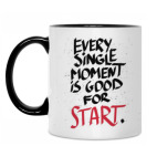 Кружка двухцветная