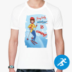 Мужская спортивная футболка