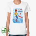 Женская футболка органик