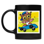 Кружка цветная UV-DTF