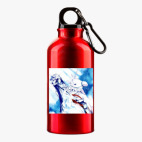 Металлическая бутылка 400 мл UV-DTF