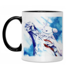 Кружка двухцветная