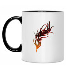 Кружка двухцветная