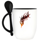 Кружка с ложкой