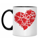 Кружка двухцветная