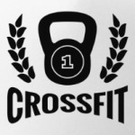 Кроссфит логотип с гирей