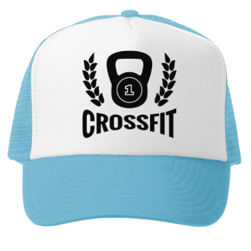 Кепка-тракер с принтом Кроссфит логотип с гирей