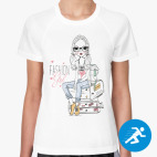 Женская спортивная футболка