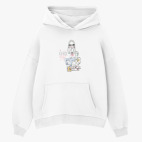 Толстовка худи оверсайз