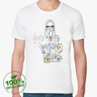 Мужская футболка органик