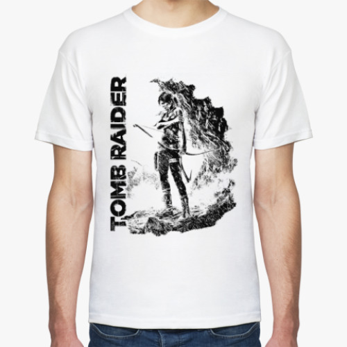 Футболка с принтом Tomb Raider
