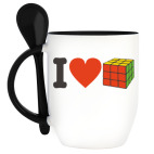 Кружка с ложкой